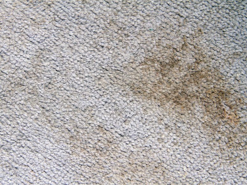 old and worn carpet